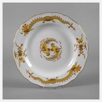Meissen Speiseteller "Reicher Drache, gelb"111