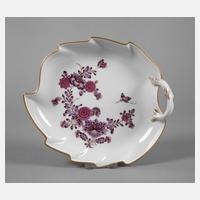 Meissen Blattschale Indischmalerei111