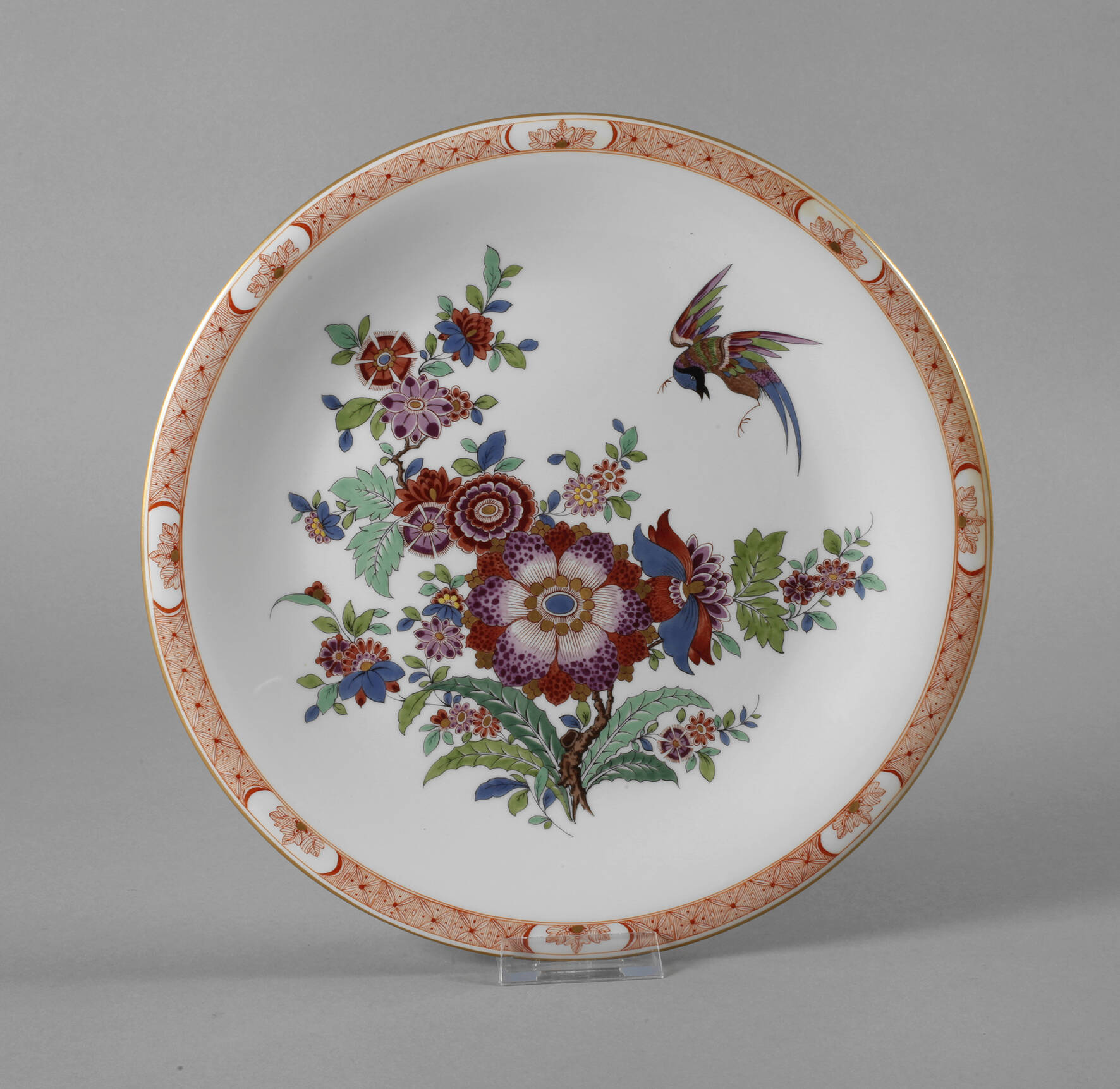 Meissen Wandteller "Indischmalerei"