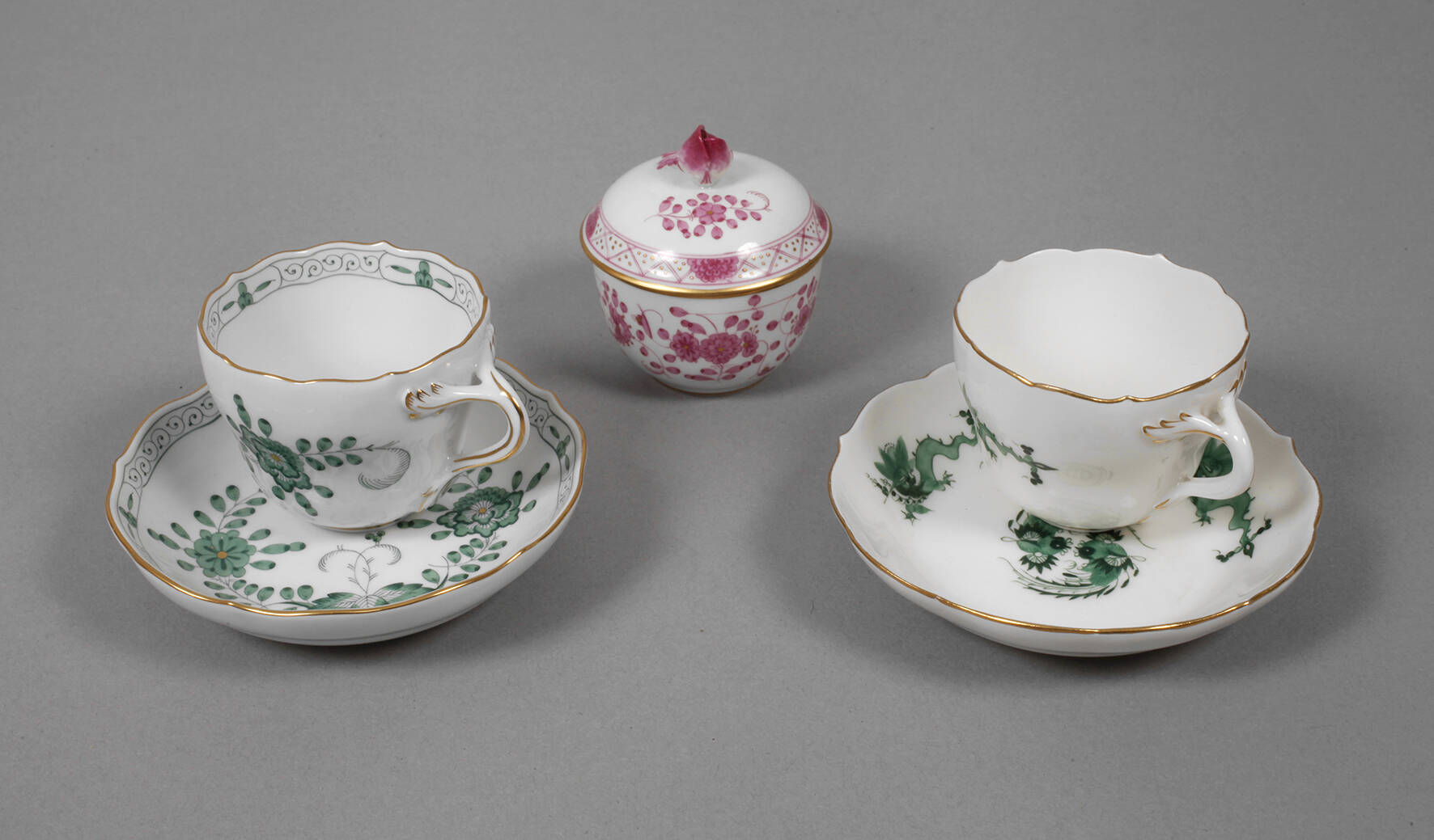 Meissen Konvolut Indischmalerei