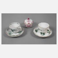 Meissen Konvolut Indischmalerei111