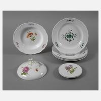 Meissen Konvolut Geschirrteile111