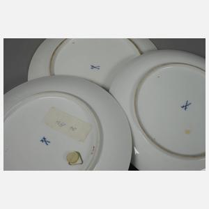 Meissen Konvolut Zierteller
