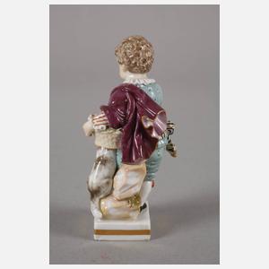 Meissen "Gärtnerkind mit Hund"