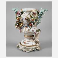 Meissener Modell Potpourri-Vase mit Amoretten111