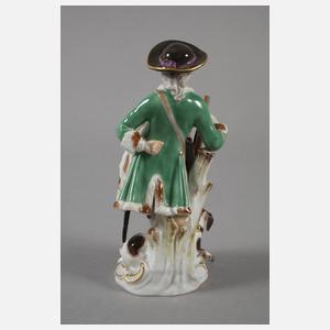 Meissen "Jäger mit Hund"