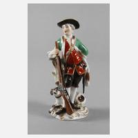 Meissen "Jäger mit Hund"111