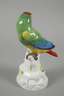 Meissen "Papagei auf Stamm"