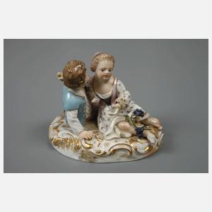 Meissen "Zwei Kinder mit Trauben"