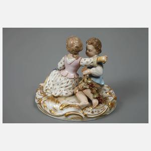 Meissen "Zwei Kinder mit Trauben"