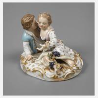 Meissen "Zwei Kinder mit Trauben"111