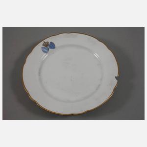 Nymphenburg Speiseservice mit Adelswappen