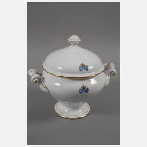 Nymphenburg Speiseservice mit Adelswappen