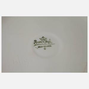 Rosenthal Vase mit Genreszene