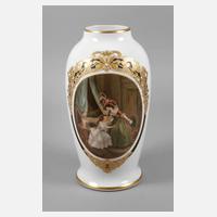 Rosenthal Vase mit Genreszene111