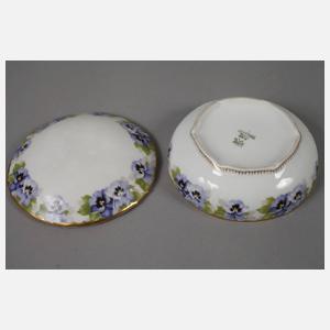 Rosenthal Paar Mokkatassen und eine Konfektdose