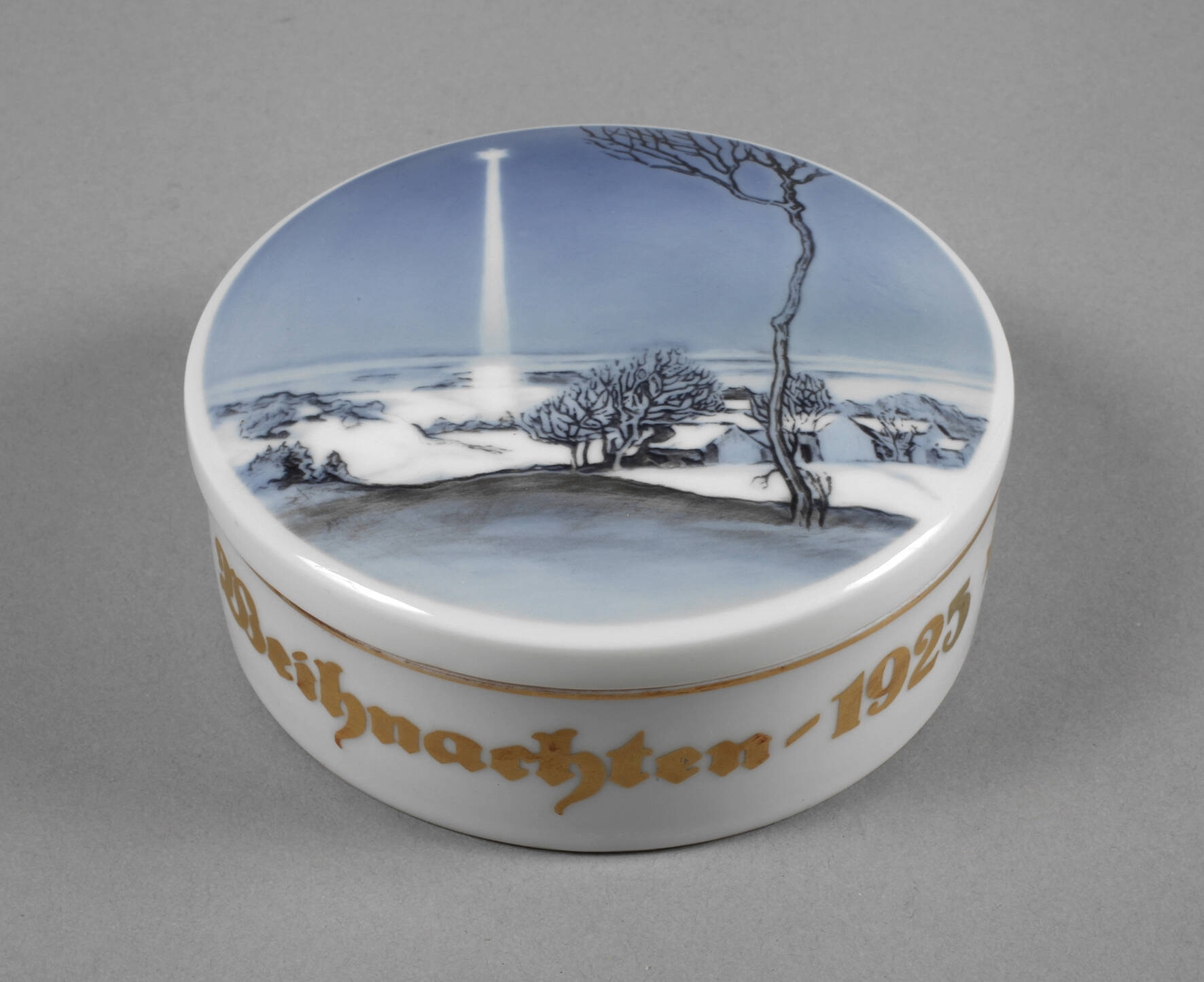 Rosenthal Deckeldose "Weihnachten 1925"