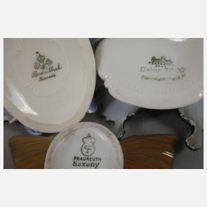 Rosenthal/Fraureuth drei Schmetterlinge