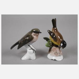 Rosenthal Konvolut Vögel