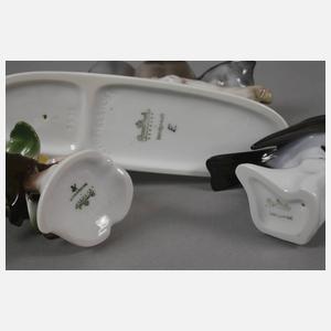 Rosenthal Konvolut Vögel