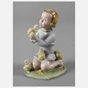 Rosenthal "Mädchen mit Küken"