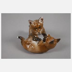 Rosenthal drei Fuchswelpen
