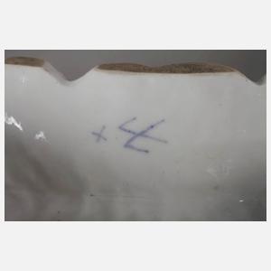 Thüringen Prunkjardiniere mit Postament