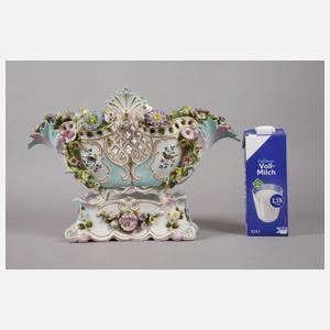 Thüringen Prunkjardiniere mit Postament