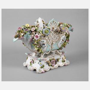 Thüringen Prunkjardiniere mit Postament