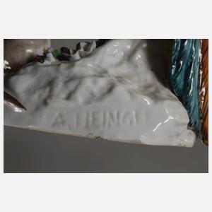 Thüringen Paar große Papageien