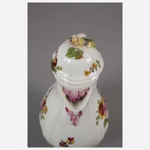 Thüringen Kaffeekanne Blumenmalerei