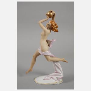 Volkstedt Tänzerin mit Ball