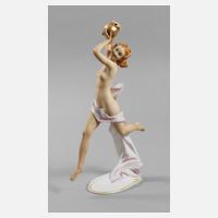 Volkstedt Tänzerin mit Ball111