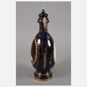 Volkstedt große Potpourrivase im Alt-Wiener Stil