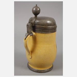 Seltener Nürnberger Fayencekrug