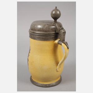 Seltener Nürnberger Fayencekrug