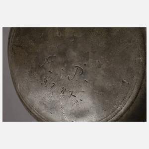 Seltener Nürnberger Fayencekrug