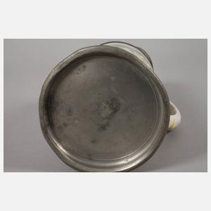 Fayencewalzenkrug mit Chinoiserien