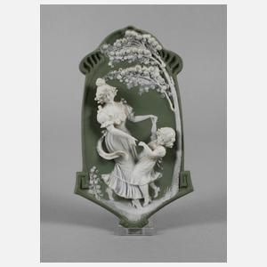 Reliefplatte in Wedgwood-Manier