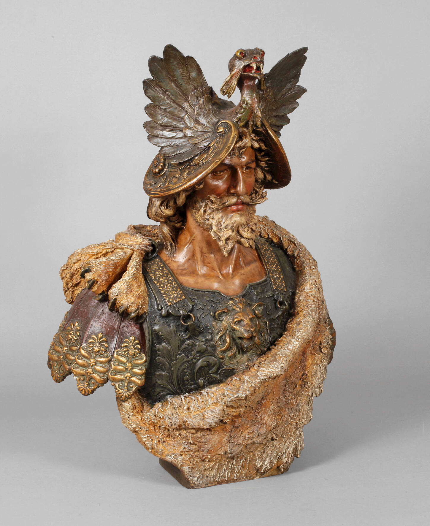 Böhmen große Wikingerbüste