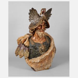 Böhmen große Wikingerbüste