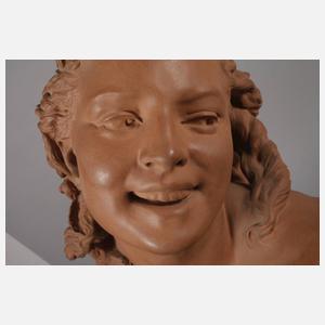 Frankreich "Bacchantin mit Rosen"