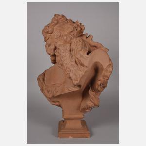 Frankreich "Bacchantin mit Rosen"