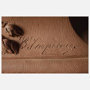 Frankreich "Bacchantin mit Rosen"