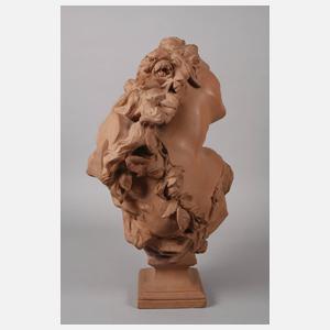 Frankreich "Bacchantin mit Rosen"