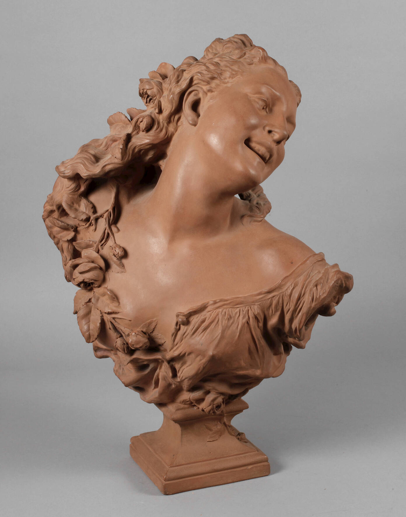 Frankreich "Bacchantin mit Rosen"