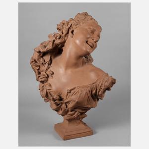 Frankreich "Bacchantin mit Rosen"