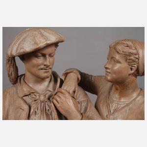 Frankreich Bauernpaar