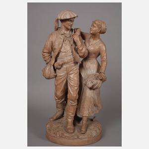 Frankreich Bauernpaar