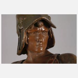 Goldscheider Wien Personifikation "La Guerre (Der Krieg)"